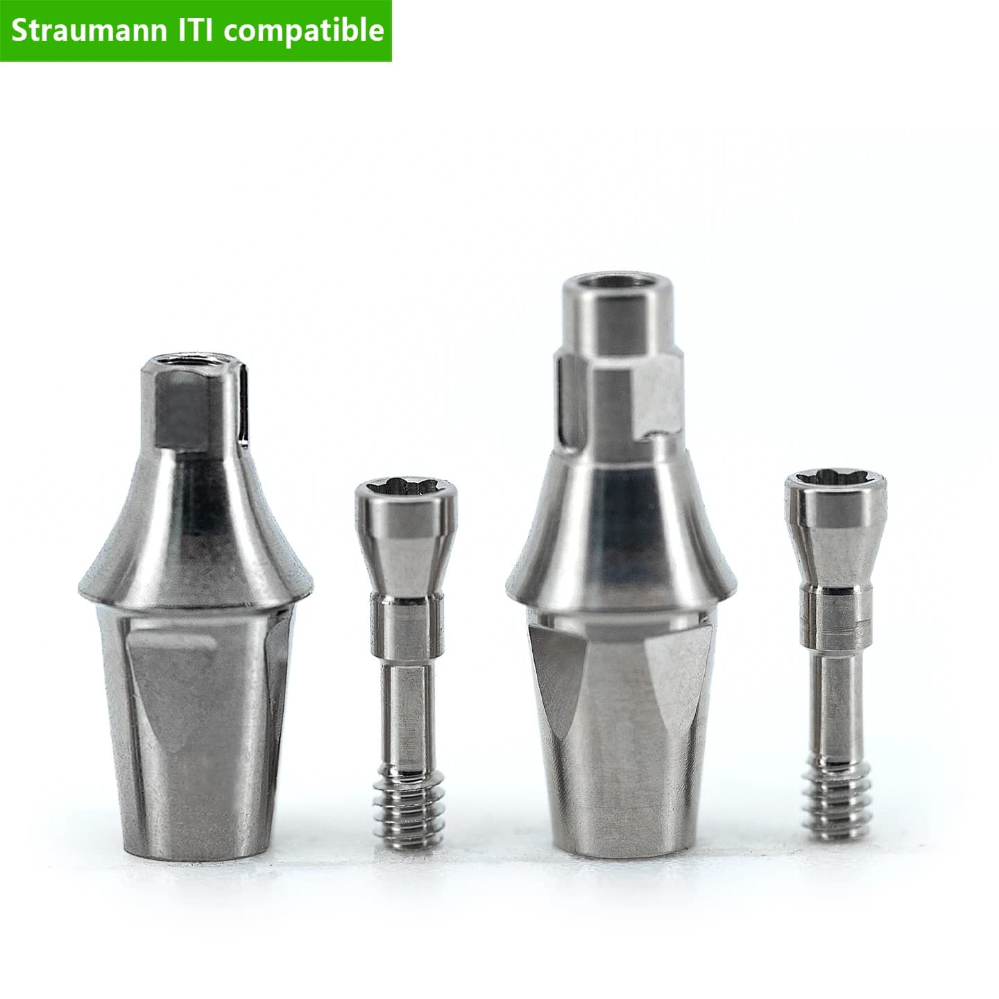 Abutment Dritto in Titanio Grado 5 per Straumann NC/RC, per Laboratorio Odontotecnico CAD CAM, OEM ODM, Spedizione Veloce Diretta dalla Fabbrica