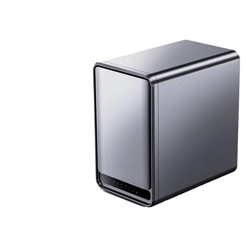 NAS personale domestico privato cloud rete archiviazione dati disco rigido backup doppio disco domestico