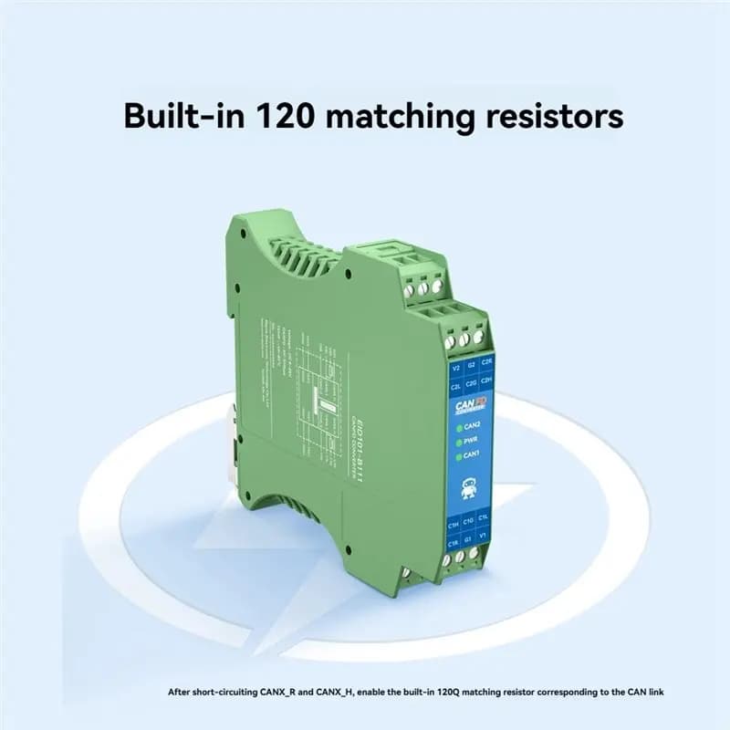 DT51 CANFD Isolation Repeater, Industrial CAN 2.0 Communication Module for Bus Transceiver