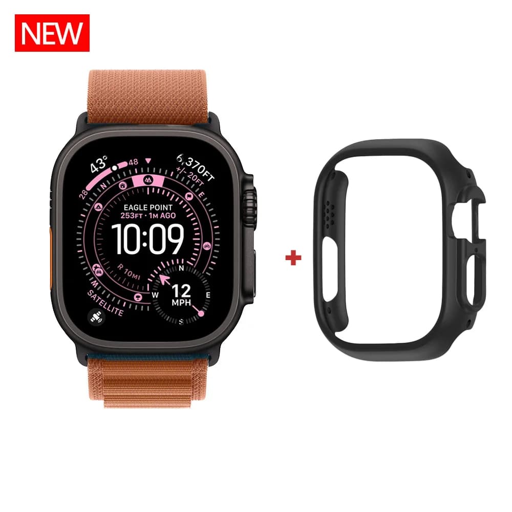 Protective Case for Apple Watch Ultra 1 2 3 49mm Hollow Hard PC Protective Accessories Shell iWatch Series Ultra 3 Protective