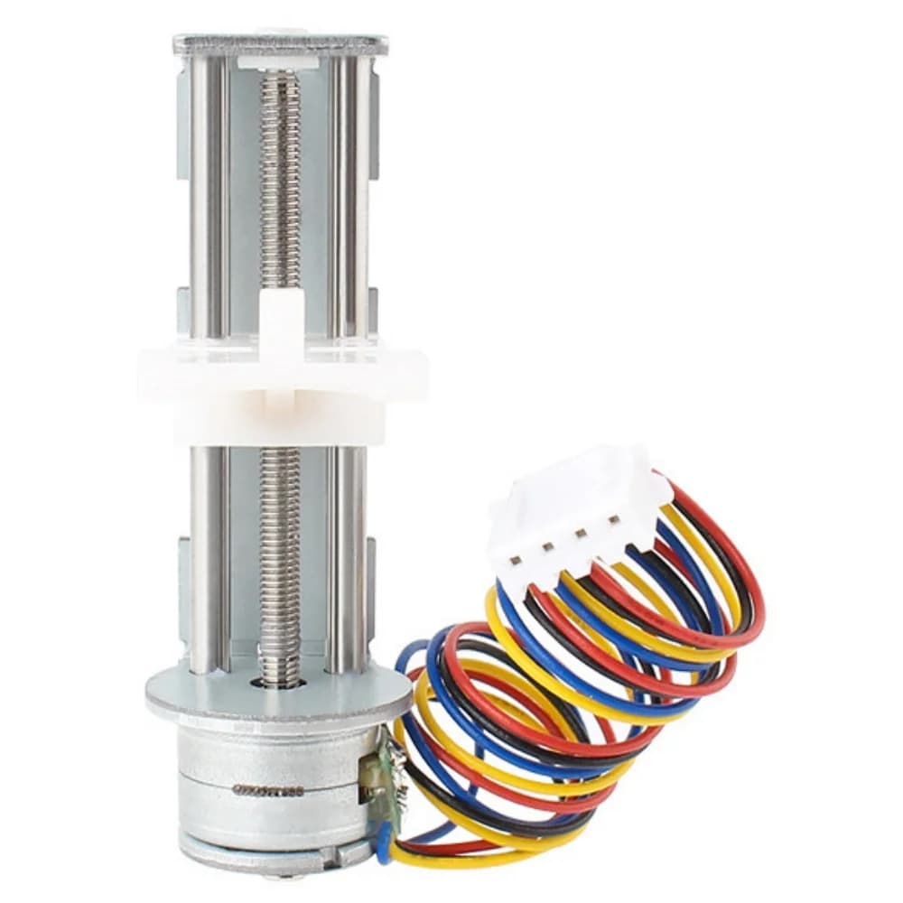 SM1530 19/30mm Micro Linear Stepper Motor 2 Phase 4 Wire Screw Rod Linear Stepping Motor for Laser 3D Printer Machine Step Motor