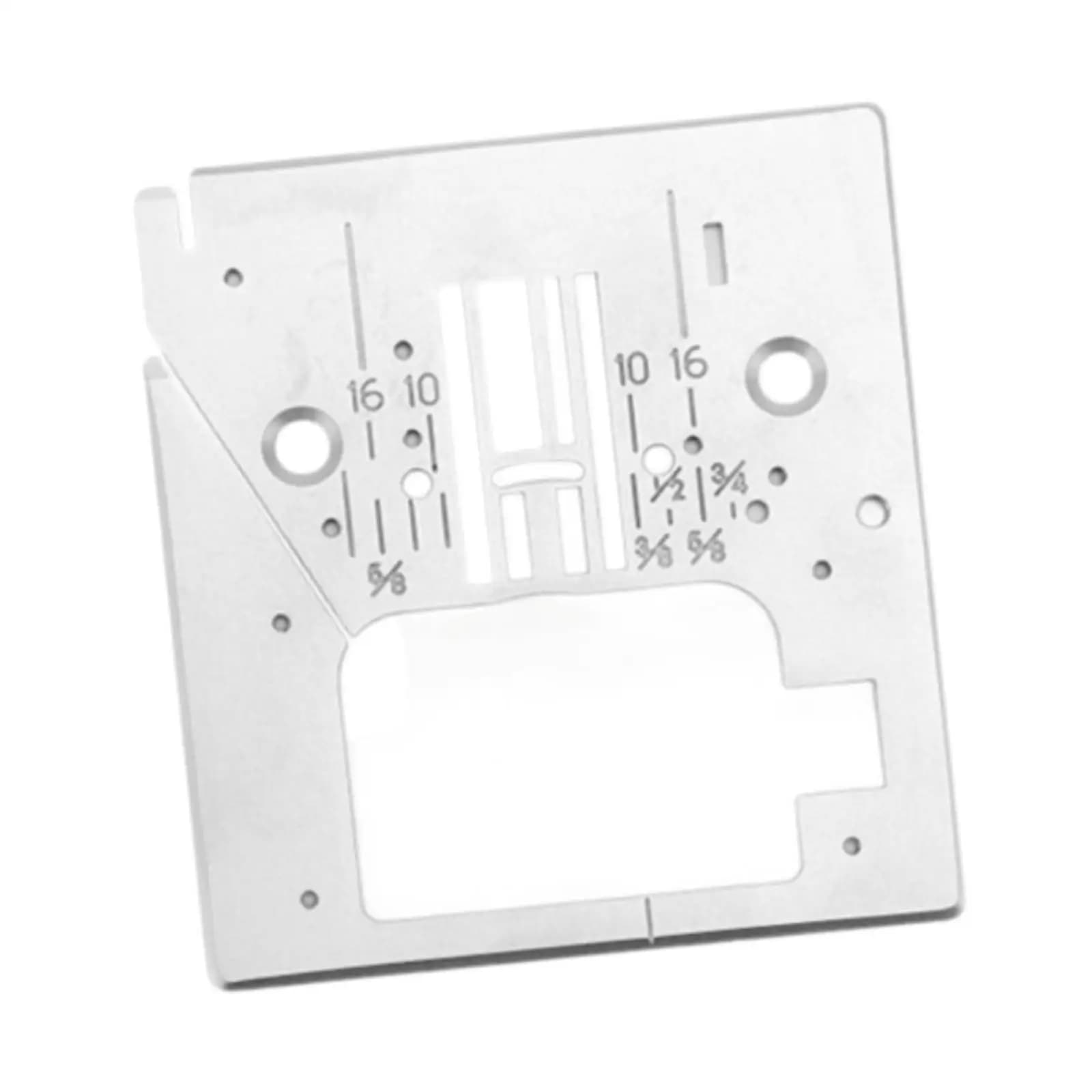 Piastra ago in ferro resistente, accessorio per macchina da cucire, piastra inferiore argentata per Singer 4452 4423 4411, forniture per macchine domestiche