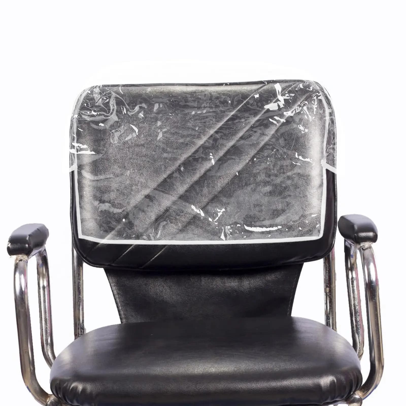 Waterproof Clear Salon Chair Cover Backrest Protector PVC Hairdressing Chair Cover for Beauty Spa Shampoo Styling Chairs