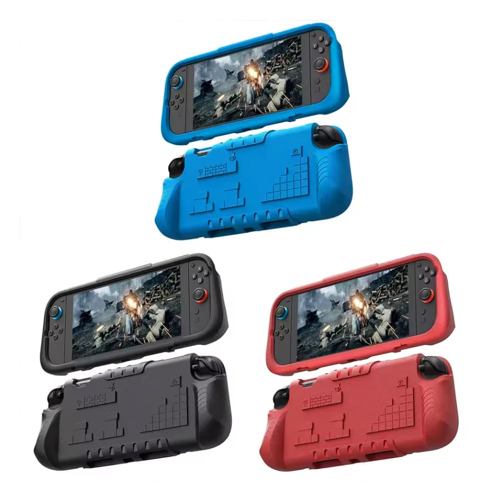 Custodia in EVA compatibile con Nintendo Switch 2 (2025) con slot per schede di gioco - [Antiurto] Cover protettiva leggera