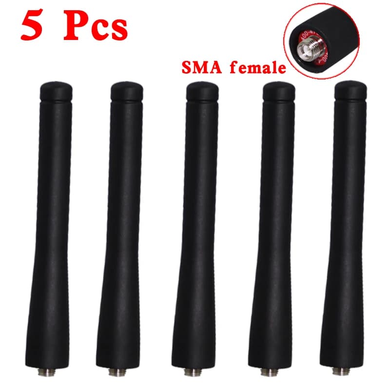 SMA Maschio 400-470 MHz Antenna A Doppia Frequenza Per Chat Walkie Talkie Baofeng UV-3R TYT TH-UVF8D UV3R F5 UVF9 KG-UV8D