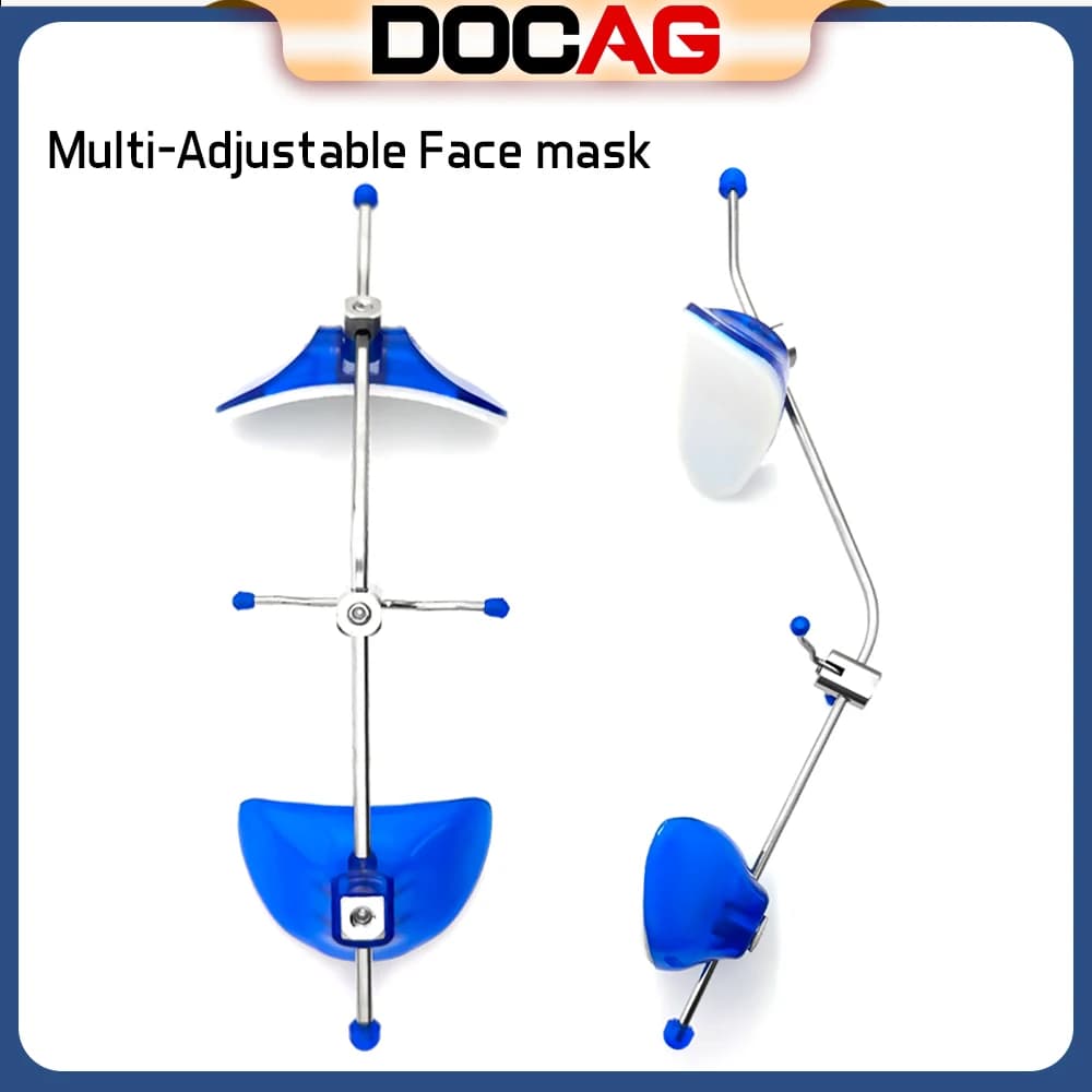 DOCAG Face mask for dental orthodontic headgear with single lever Adjustable bipolar face mask Orthodontic supply