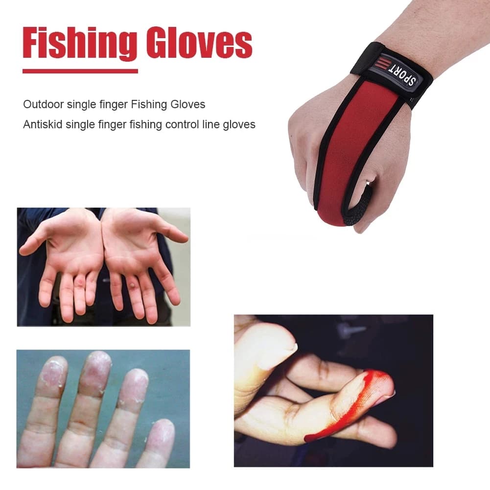 Fishing Gloves 1 protection for your fingers Breathable and Anti-cutting anti-slip fishing gloves Accessories for outdoor fishing gear