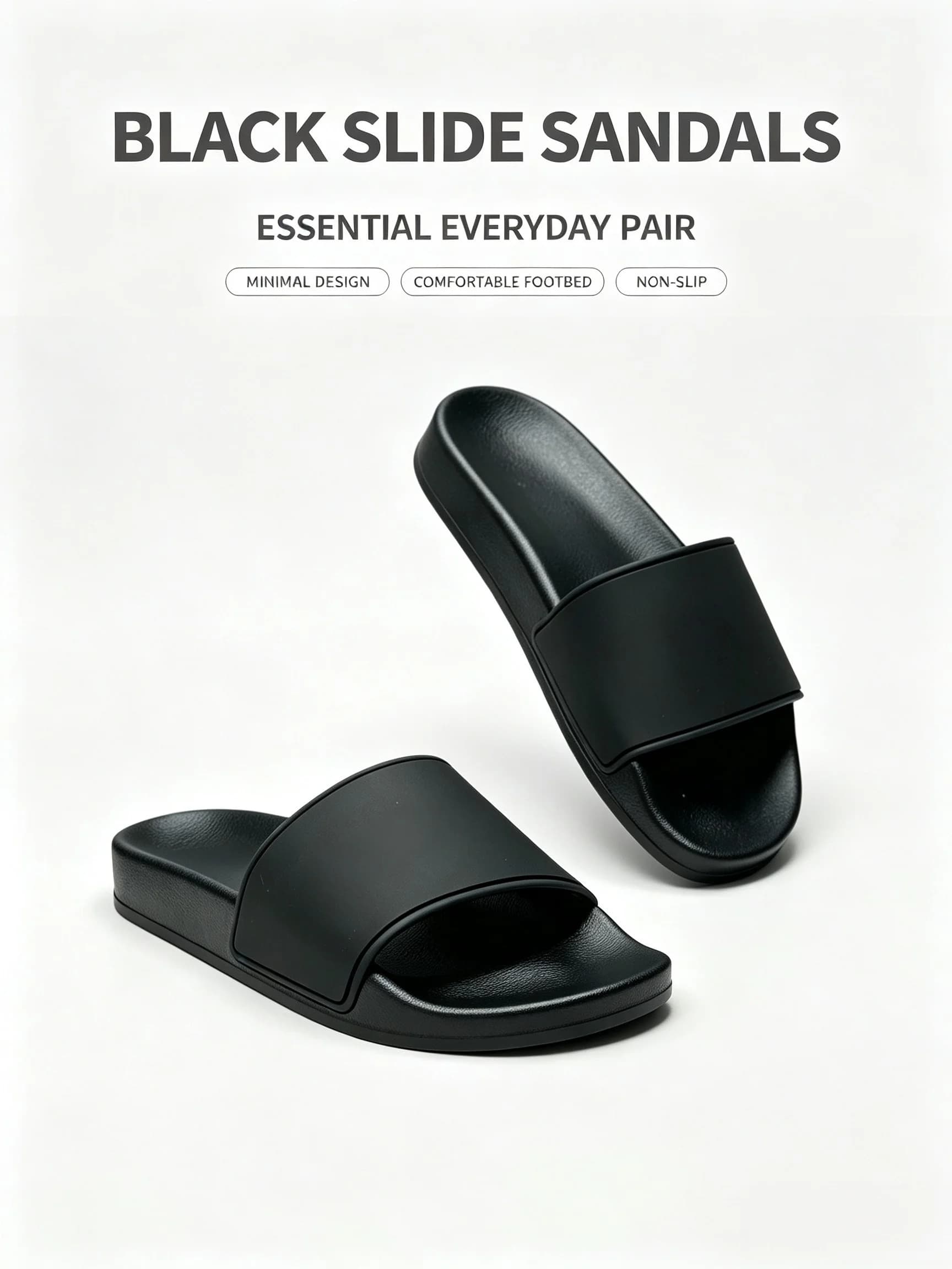 Brand on Sale Stylish Pool Slides Versatile Summer Beach Sandals (Unisex) Non-slip Waterproof, Suitable for Outdoor Wear Gifts