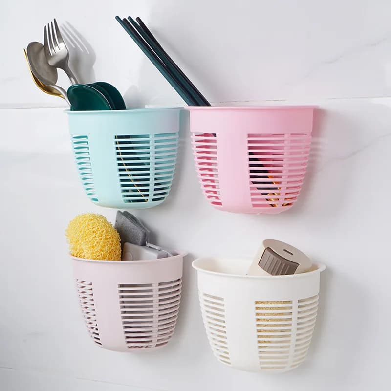 Onion Garlic Ginger Storage Rack for Kitchen Wall Mounted Organizer Refrigerator Seasoning Storage Box Home Essential Vegetable