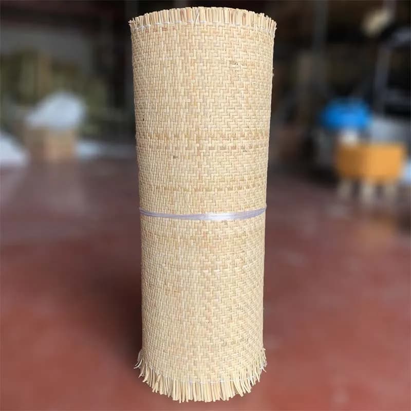 40/50 cm wide weaving handmade rattan mat natural indonesian canna weaving chimney roll furniture wardrobe door chair ceiling decoration