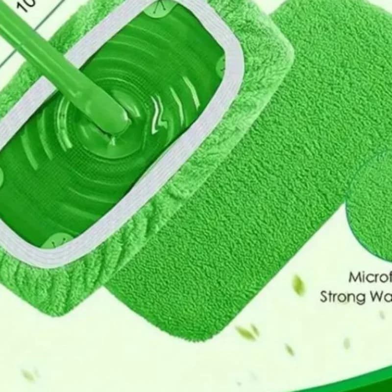 4Pcs Reusable Mop Pads High Absorption Microfiber Cleaning Pads Durable Long Lasting for Regular Home Floor Mopping Use