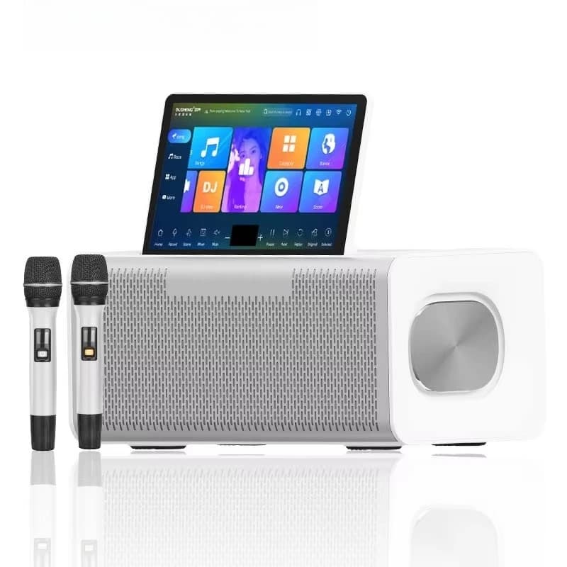Professional Portable Karaoke Machine Touch Screen-High Performance Android System for Enabled Home KTV Entertainment