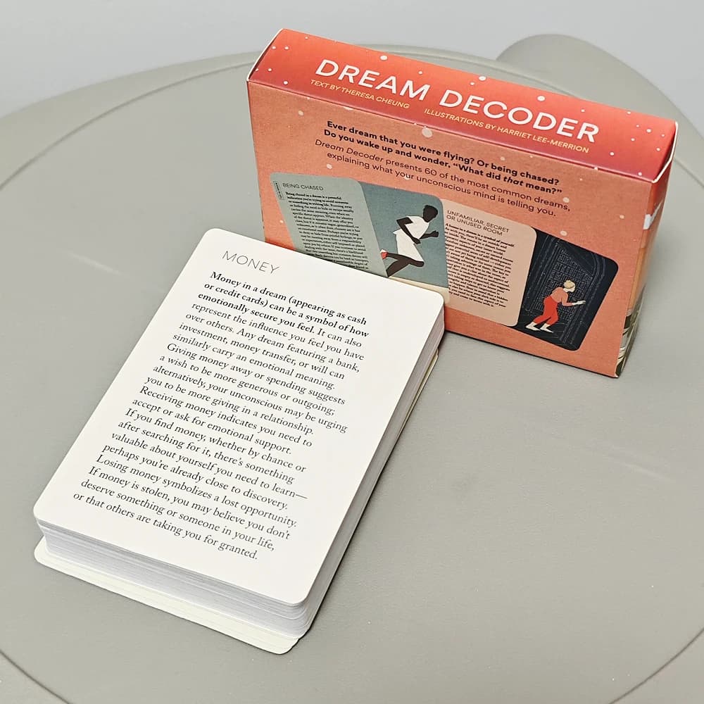 Decoder da sogno Oracle Deck 60 carte per sbloccare la tua interpretazione inconscio Simboli dell'Archetypal dai tuoi sogni 10,4 * 7,3 cm
