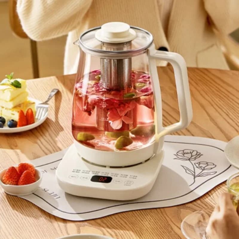 Electric kettle Midea 316L, Made with Safe Materials for Children, Electric Teapot with Constant Temperature