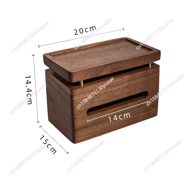 Portarotolo da parete in legno con porta salviette e fazzoletti, senza foratura, per bagno