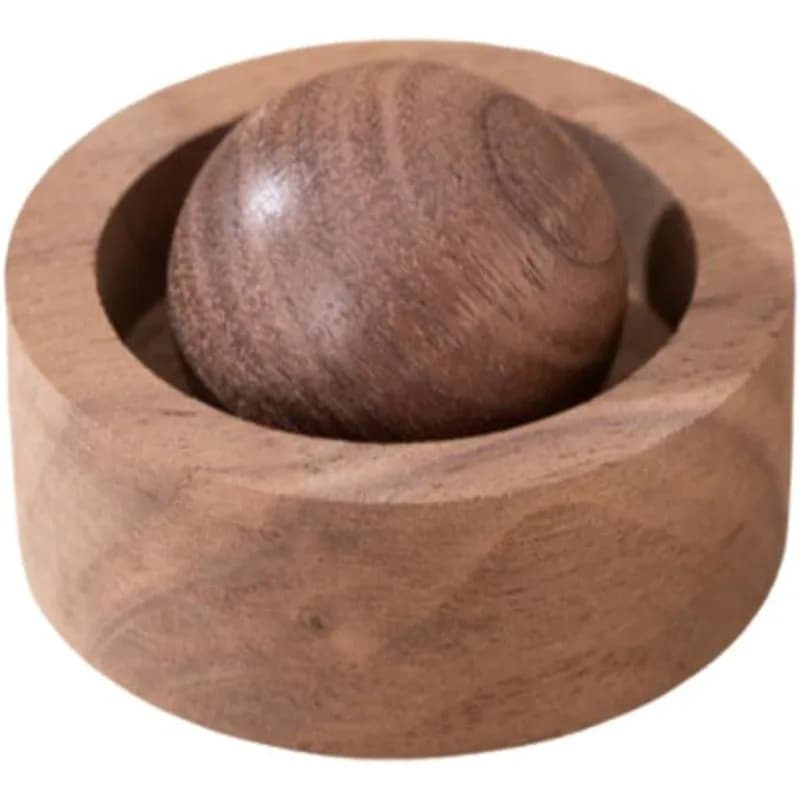 Cute Mini Wooden Essential Oil Diffuser Natural Fragrance Aromatherapy Diffuser for Car Home Bedroom Living Room Bathroom