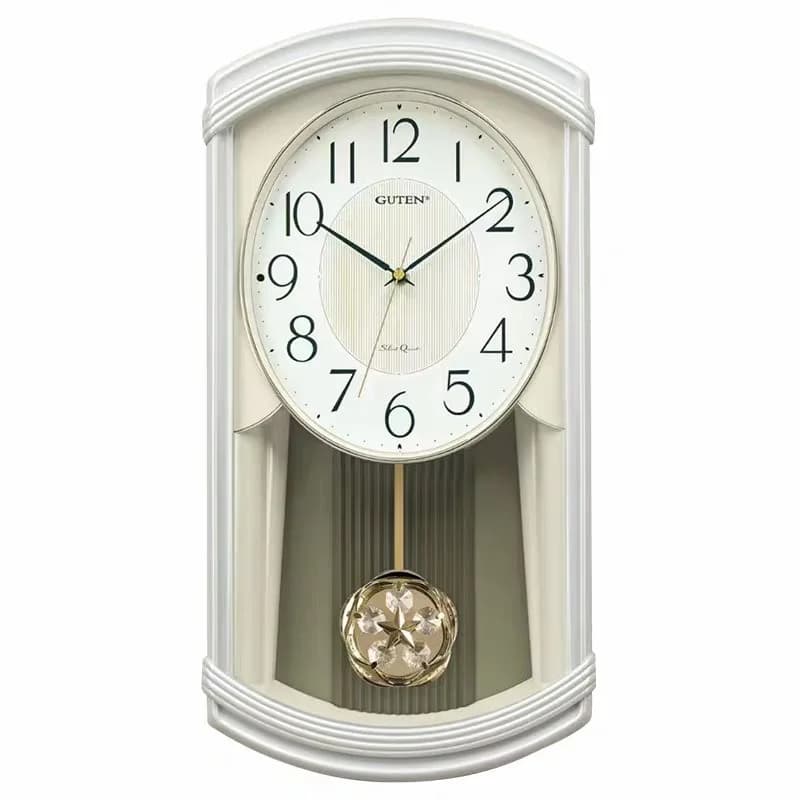 Orologio da parete per soggiorno, stile europeo, silenzioso, creativo, semplice, al quarzo