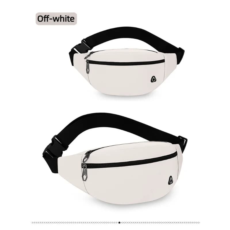 Women Men Waist Fanny Pack Multifunctional Sports Belt Bag Casual Chest Shoulder Pouch Travel Running Phone Money Storage Bag