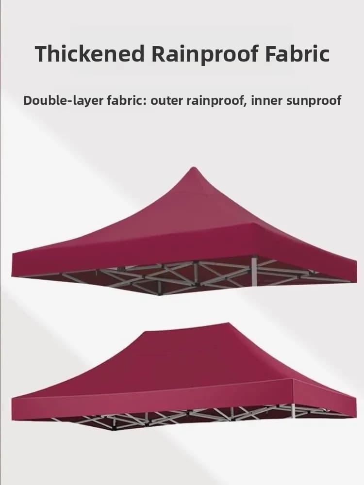 Tessuto Oxford Spesso per Tende da Esterno, Materiale Impermeabile e Resistente al Sole, Telo per Campeggio con Drenaggio dell'Acqua, Tessuto per Gazebo Pubblicitario