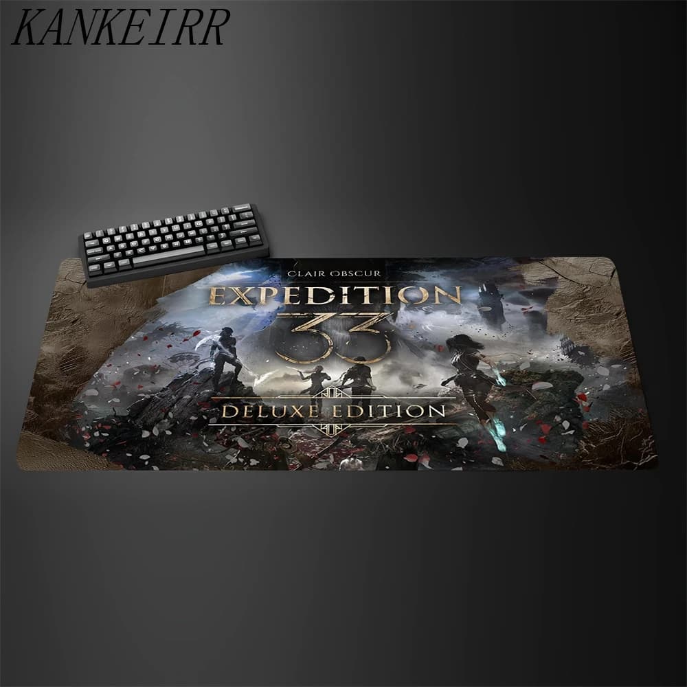 Gioco caldo Clair Obscur Expedition 33 gamer Tappetino per mouse antiscivolo Tastiera Tappetino per mouse in gomma Accessori per uffici da gioco Tappetino da scrivania per PC