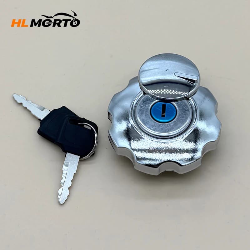 Tappo carburante con bloccaggio universale per moto in lega di alluminio Coperchio tappo serbatoio carburante gas ATV Parti coperture serbatoio olio