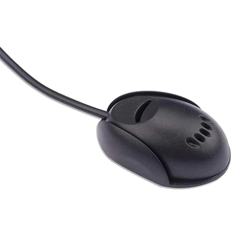 Microfono esterno per auto da 3.5mm cruscotto per auto compatibile con Bluetooth o adattatore GPS per Radio Stereo con microfono con visiera parasole