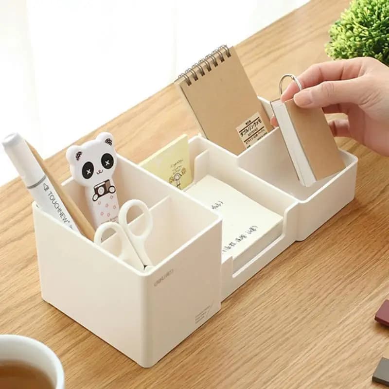 Porta cancelleria accessori da scrivania piedini in gomma scatola negozio di cancelleria portapenne forniture per ufficio articoli di cancelleria organizzatore da scrivania
