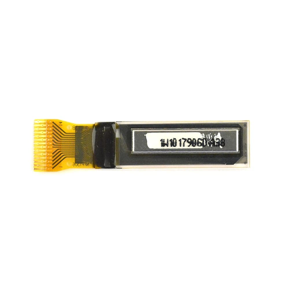 Modulo OLED da 0,69 pollici Colore bianco OLED 96x16 OLED LCD SSD1306 Modulo display SPI IIC Comunicare per arduino