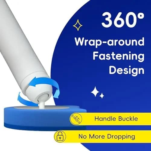 Newlonis ® Spazzola per WC usa e getta con 32 ricariche e supporto da parete – Set con asta per una facile pulizia