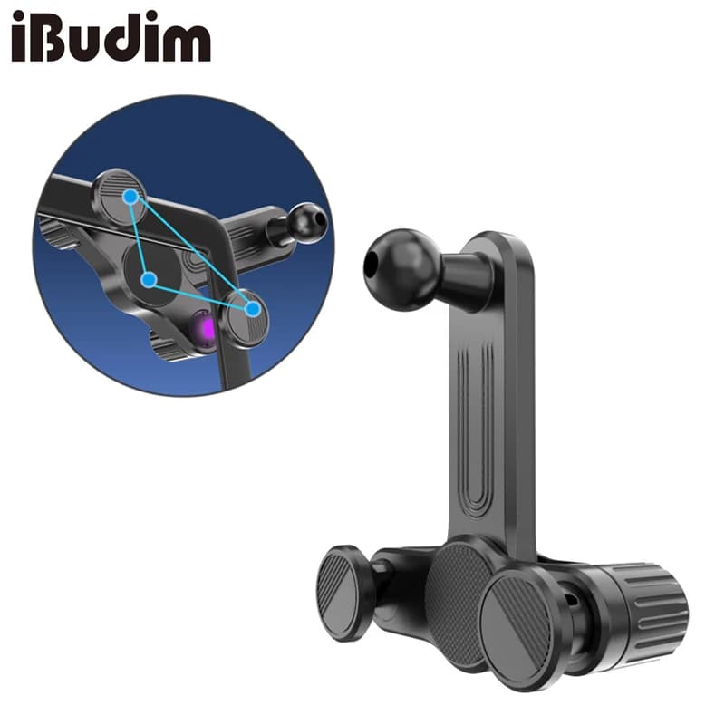 17mm Ball Head Car Cellphone Mount Base for Car Center Console Display Screen Car Screen Phone Holder Stand Car Accessories