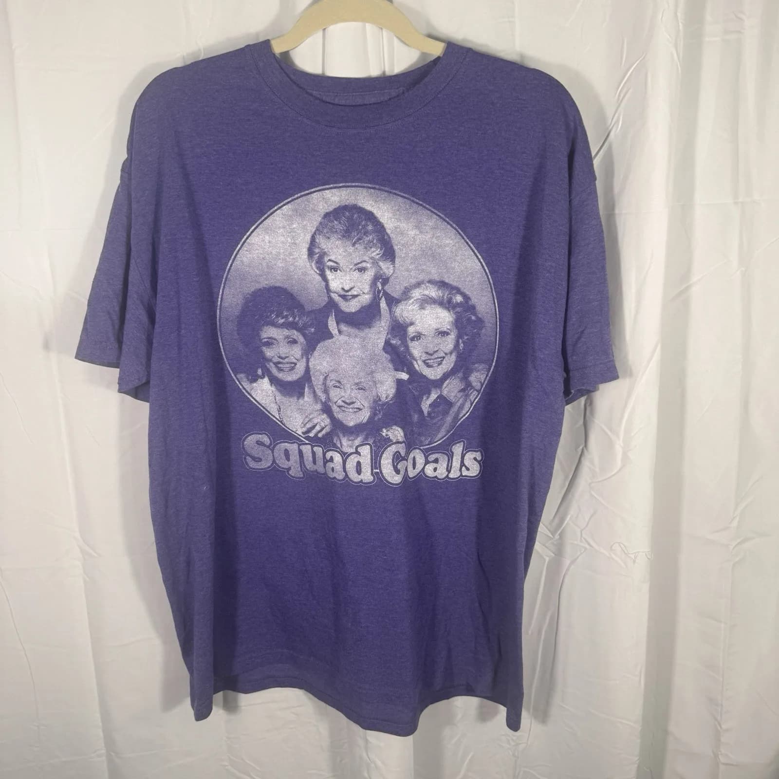 Golden Girls Squad Goals tshirt retro tv show graphic tee funny VTG pop culture