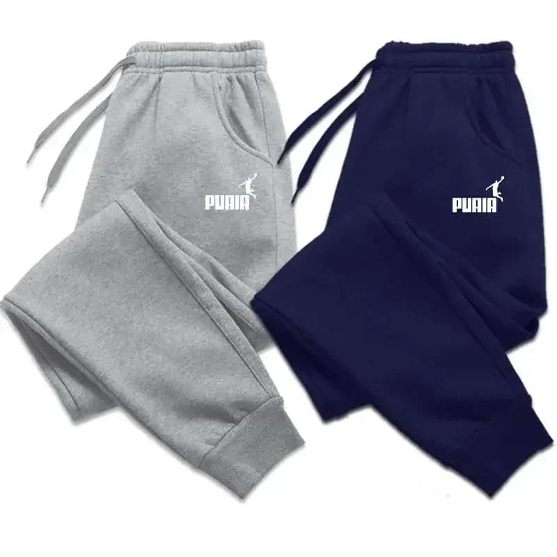 Pantaloni da uomo 2026 per autunno e inverno, pantaloni casual da uomo, pantaloni sportivi morbidi alla moda, pantaloni da jogging con stampa logo sportivo