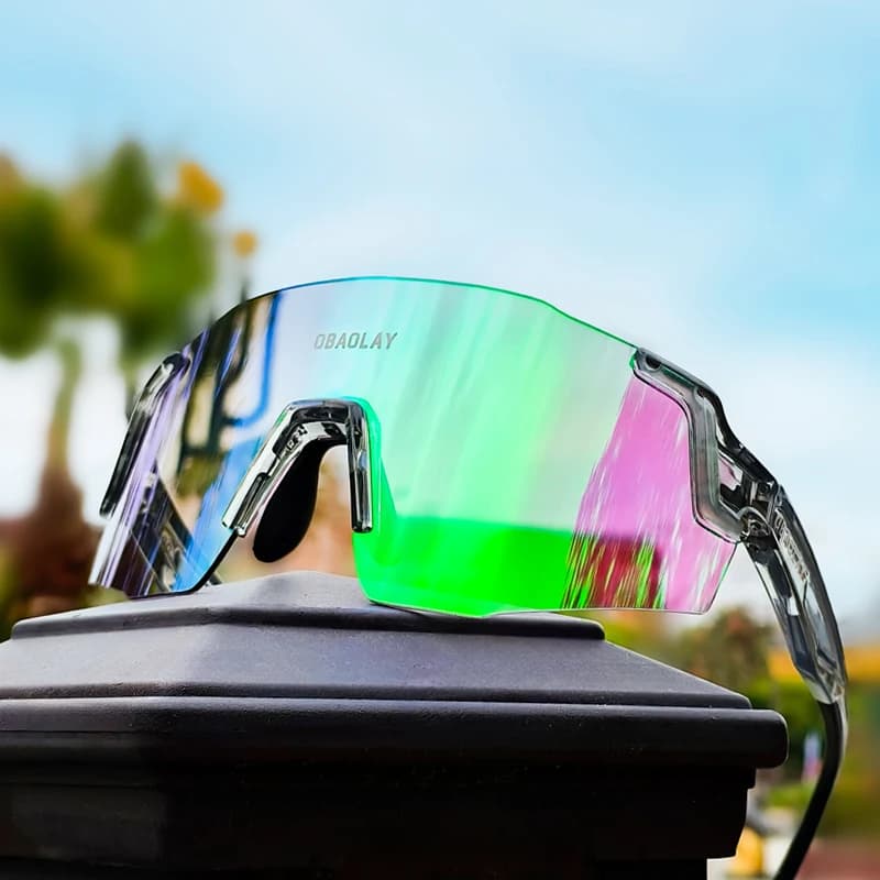 2025 Occhiali da sole sportivi per mountain bike da uomo super leggeri Occhiali da ciclismo MTB Occhiali da ciclismo per bicicletta fotocromatici UV400 da donna
