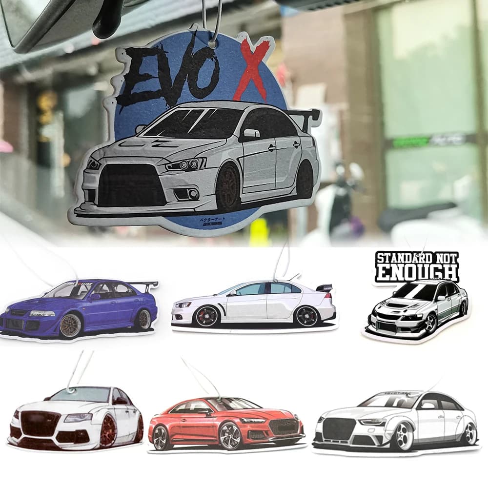 Auto mirror retrovisor perfume self deodorant hanging for Audi S4 S6 A6 interior accessories pendant for MITSUBISHI EVO