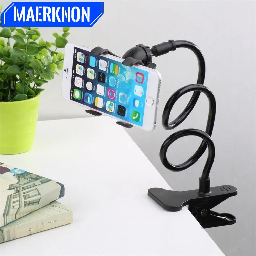 Universal Lazy Holder Flexible Mobile Phone Arm Clip Bed Desktop Bracket Universal Smartphone Holder Mount Stand For All Phone