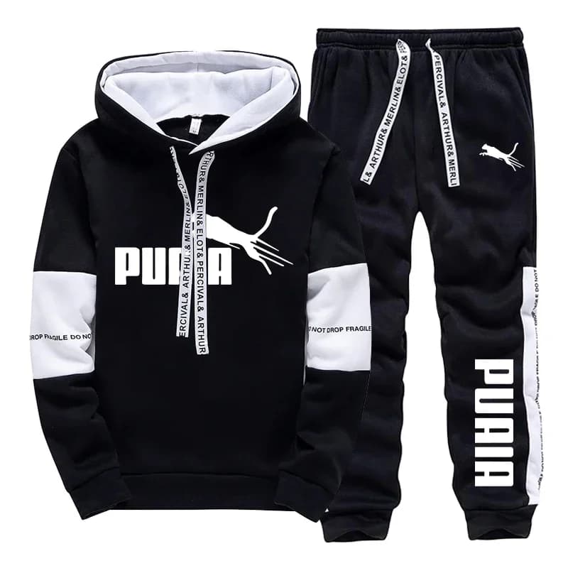 Autumn Winter Daily Casual Sports Jogging Suits Men's Set/Hoodie/Pants 2026 New Arrival Hooded Sweatshirts Sweatpants Sportswear