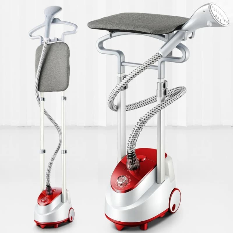 Ferro da stiro elettrico per uso domestico doppio palo indumento piroscafo portatile appeso a mano vestiti strumento da stiro con vapore pulito