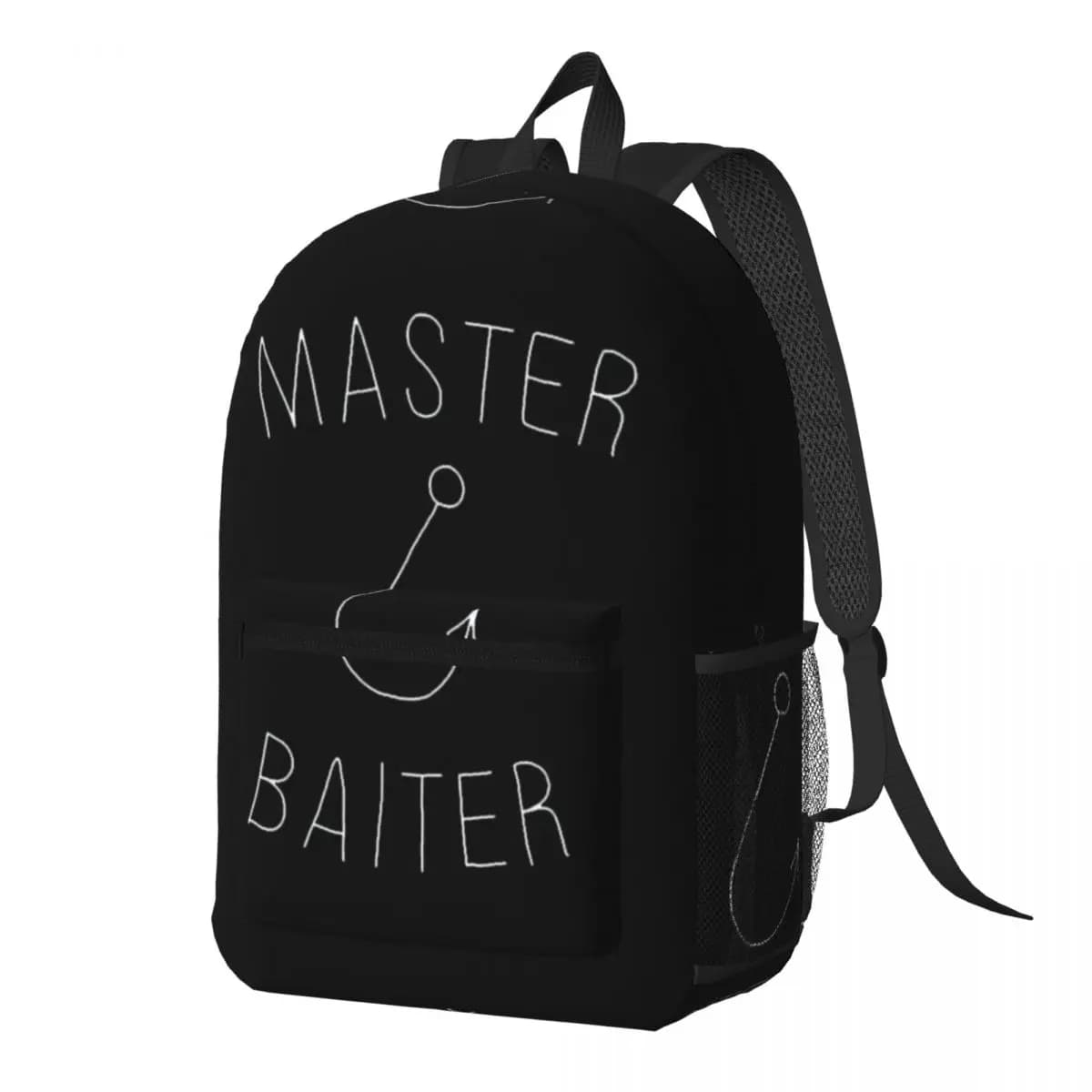 Master Baiter Backpack Daypack Large Capacity Children BookBag School Bag Shoulder Bags for Men Women