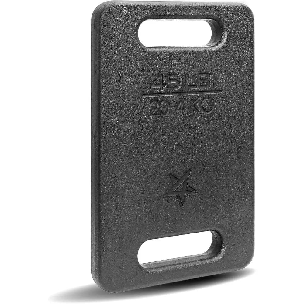 Piastra di Peso Ergonomica per Rucking o Zaino, con Maniglia Arrotondata, Rivestimento Protettivo per Camminata, Escursionismo, Allenamento Rucking