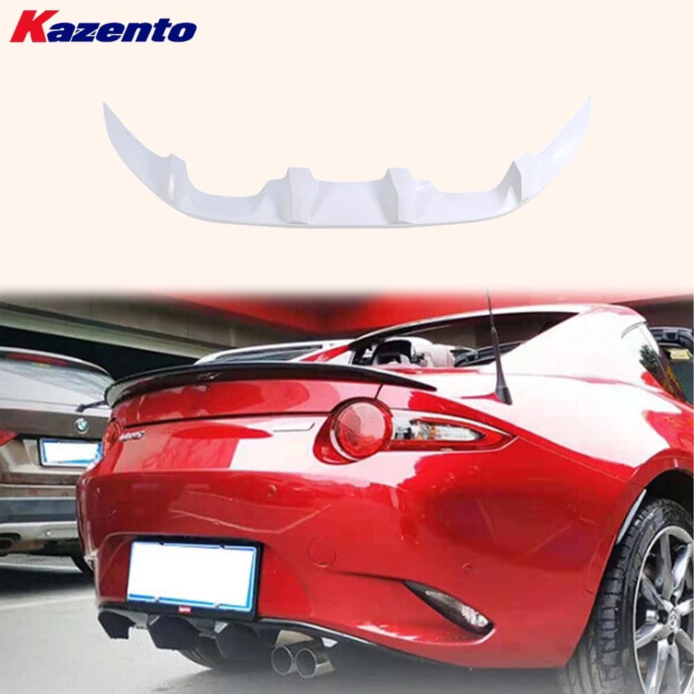 Diffusore posteriore (scarico gemellare) EPA FRP in fibra di vetro non verniciato per Mazda Miata MX-5 MX5 ND 2016-2024 Roadster