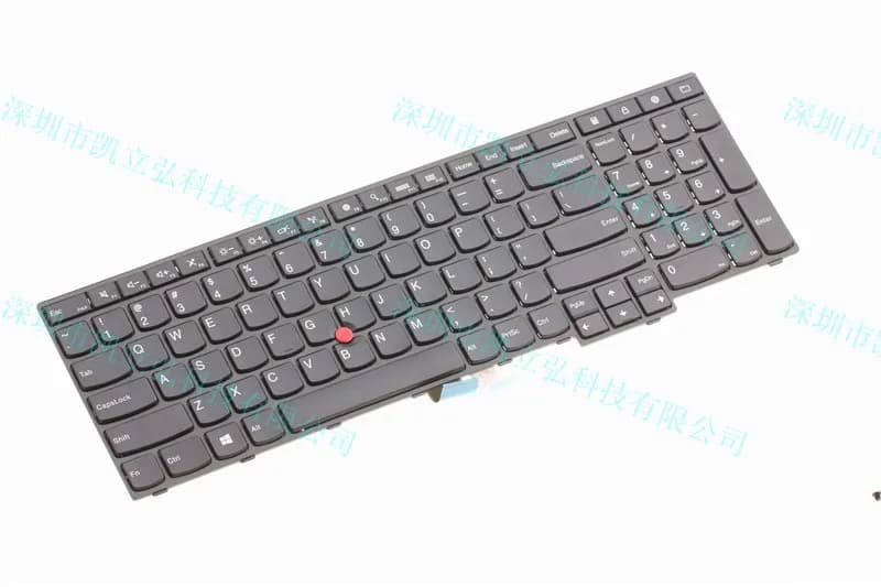 Tastiera di Ricambio per ThinkPad E555 E550 Layout Inglese USA 00HN000 con Altoparlante Integrato e Modulo Audio