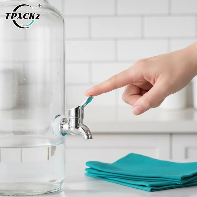 [SL]16mm Grain Leak Proof Faucet Water Tap Glass Wine Bottle Jar Barrel Water Tank Faucet With Filter Wine Valve Water Dispense
