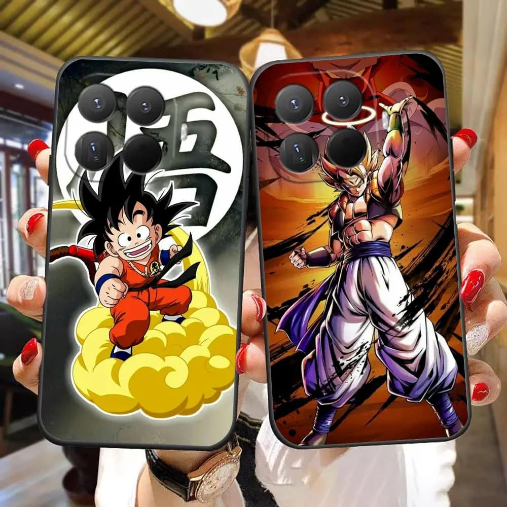 Phone Case For Xiaomi 17 17T 15 15T 14T 11 11T POCO F8 F7 F6 F5 X8 X7 X6 X5 M7 PRO Ultra Shell Cover D-Dragon Ball Goku Vegeta