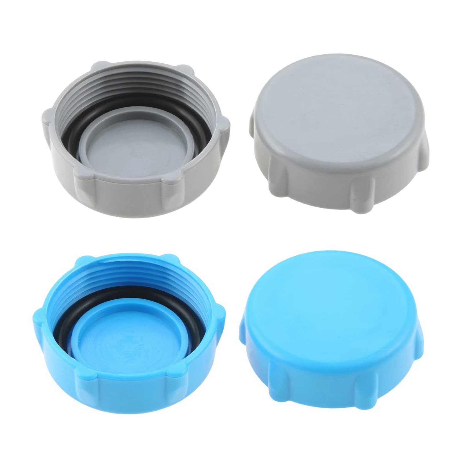 2pcs P6H1158 Swimming Pool Drain Valve Cap Plastic Drain Valve Cover Replacement Above Ground Swimming Pool Tools Accessories
