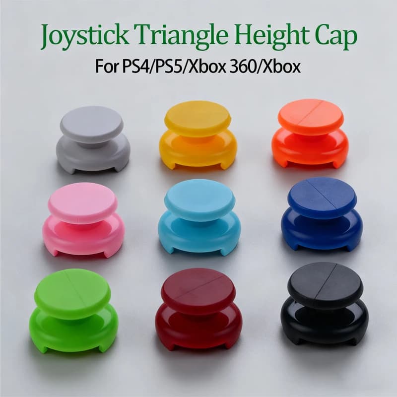 2PCS Grips Tappi di estensione per PS4 PS5 Xbox 360 /Xbox one Controller Joystick Cover Thumb Stick Grip Accessori di gioco Dimensioni medie