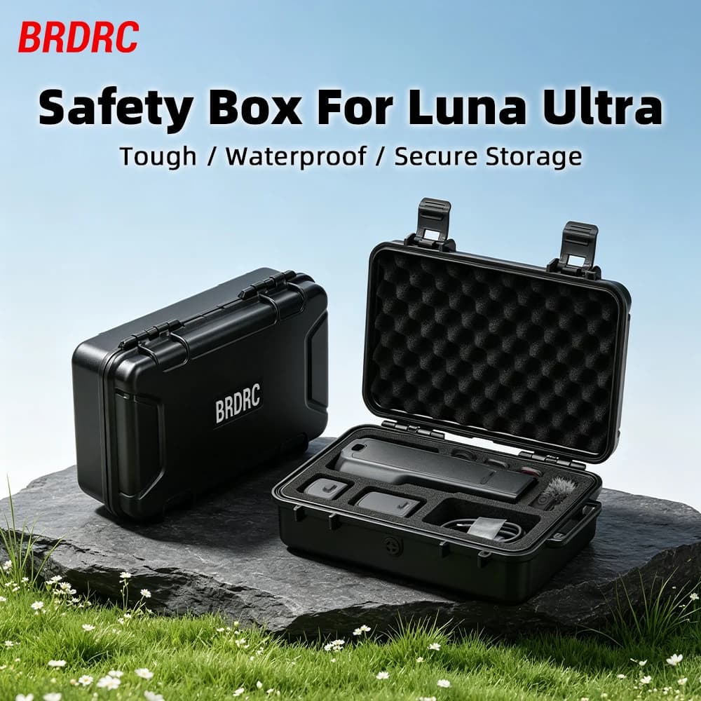 Suitcase For INSTA 360 Luna Ultra Handheld Stabilizer Explosion Case Portable Storage Box Action Camera Security Protection