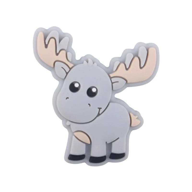 Clip per ciuccio per bambini Accessori fai da te Perline in silicone Giocattolo per dentizione infantile Succhietto Animale