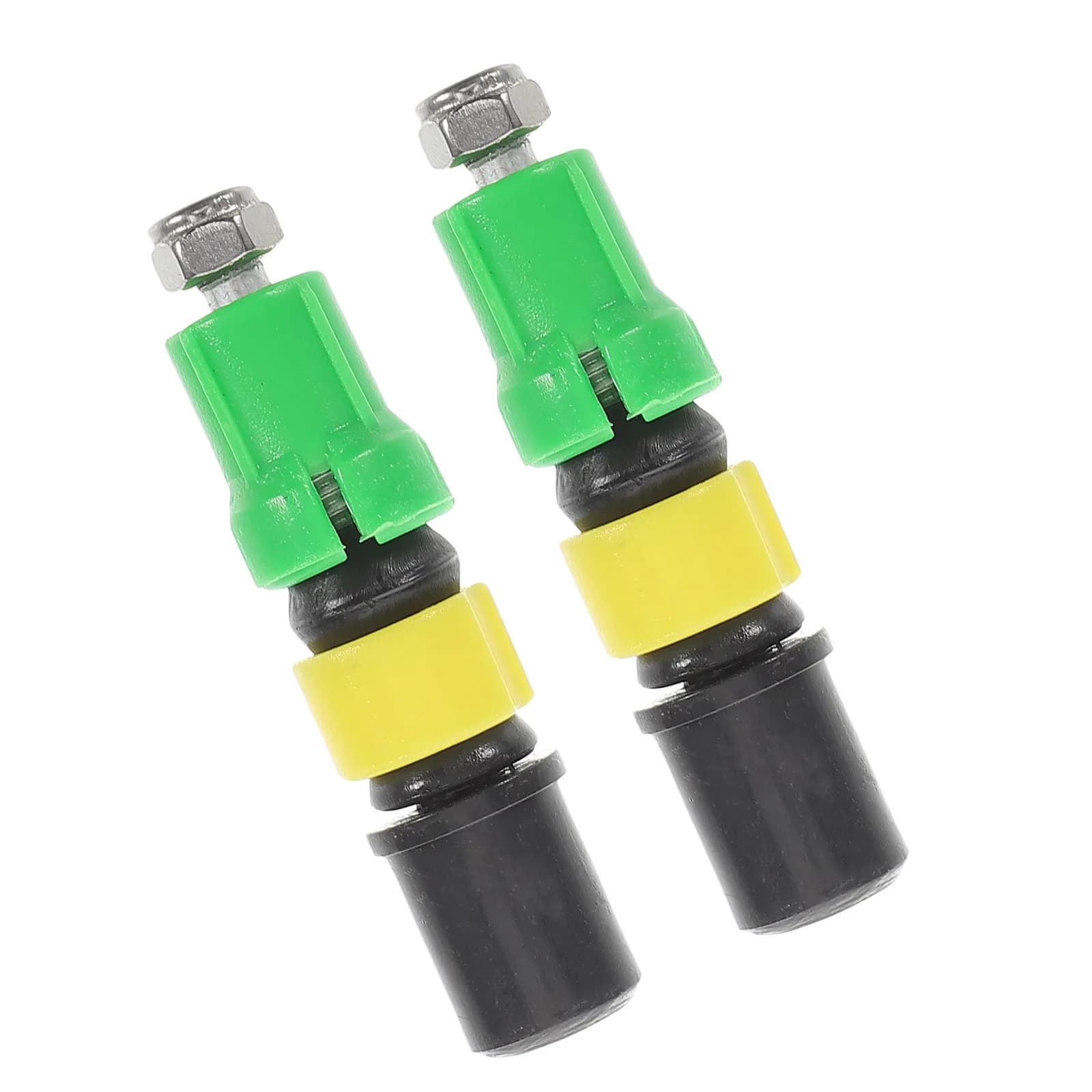 2Pcs Trekking Pole Expansion Tube Quick Adjustability High Strength Lightweight Hiking Stick Internal Lock Replacement Parts