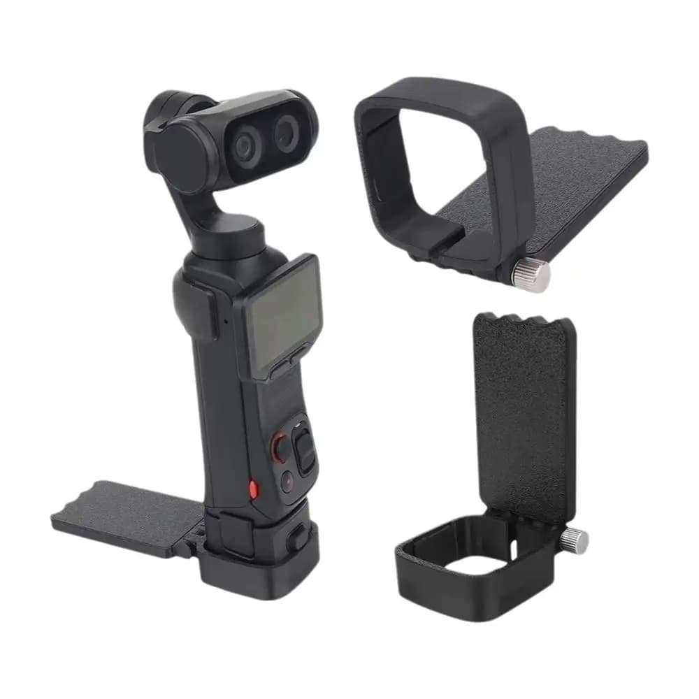Quick Release Magnetic Mount Adapter Non-Slip Lightweight Camera Holder 180° Adjustable Bracket Stand for Insta360 Luna Ultra