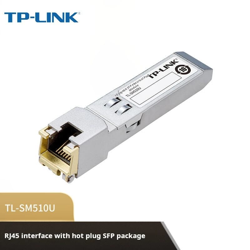 Il modulo porta elettrica ripetitore di segnale WiFi 10G SFP+ collega la porta SFP interruttore alla porta di rete 10G Plug and Play